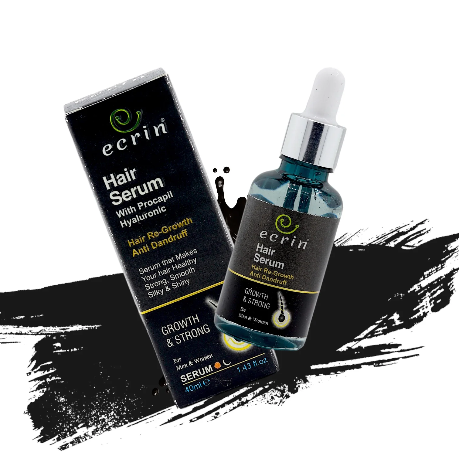 Ecrin Hair Growth Serum - 40 ml - Best Results - Image 4